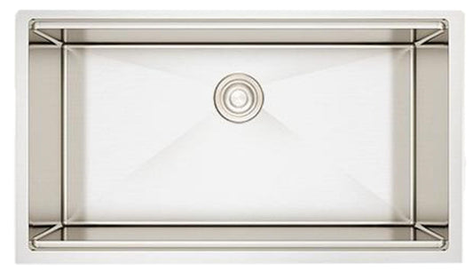 American Imaginations AI-29299 33" Stainless Steel Rectangle Stainless Steel Transitional Kitchen Sink