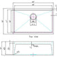 American Imaginations AI-29300 30" Stainless Steel Rectangle Stainless Steel Transitional Kitchen Sink