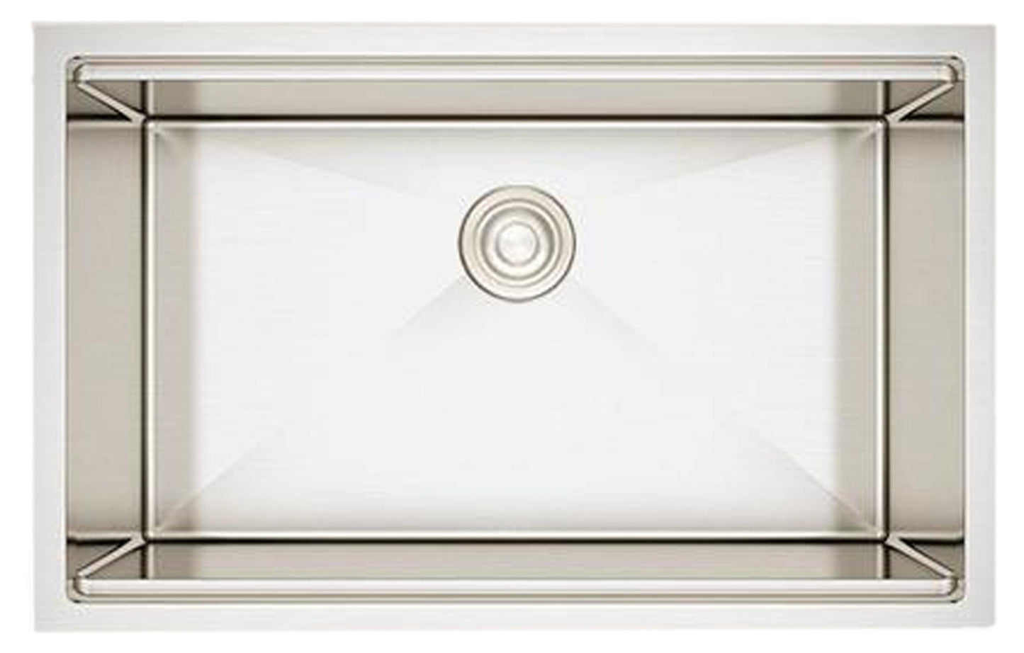 American Imaginations AI-29300 30" Stainless Steel Rectangle Stainless Steel Transitional Kitchen Sink