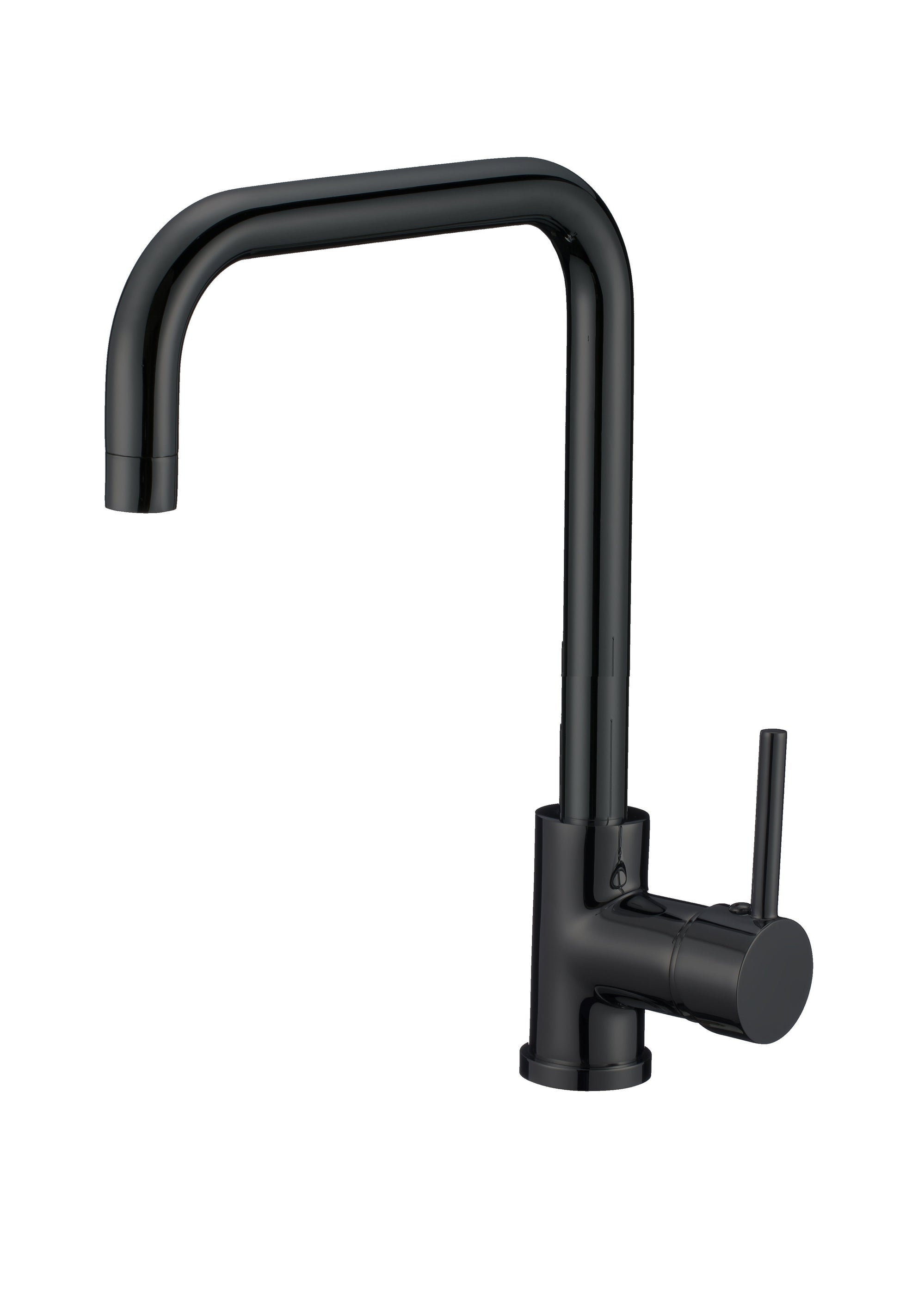 American Imaginations AI-29307 4" Black Unique Stainless Steel Transitional Kitchen Sink Faucet