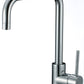 American Imaginations AI-29310 4" Chrome Unique Stainless Steel Transitional Kitchen Sink Faucet