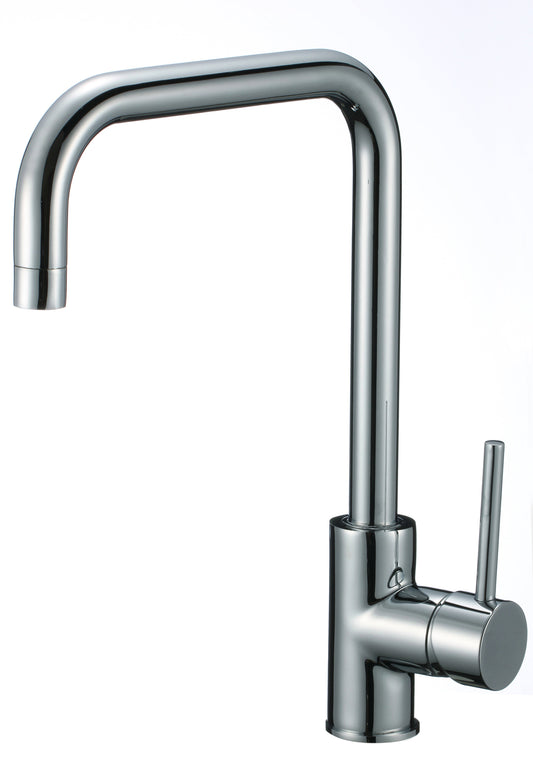 American Imaginations AI-29310 4" Chrome Unique Stainless Steel Transitional Kitchen Sink Faucet