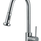 American Imaginations AI-29311 3" Chrome Unique Stainless Steel Transitional Kitchen Sink Faucet