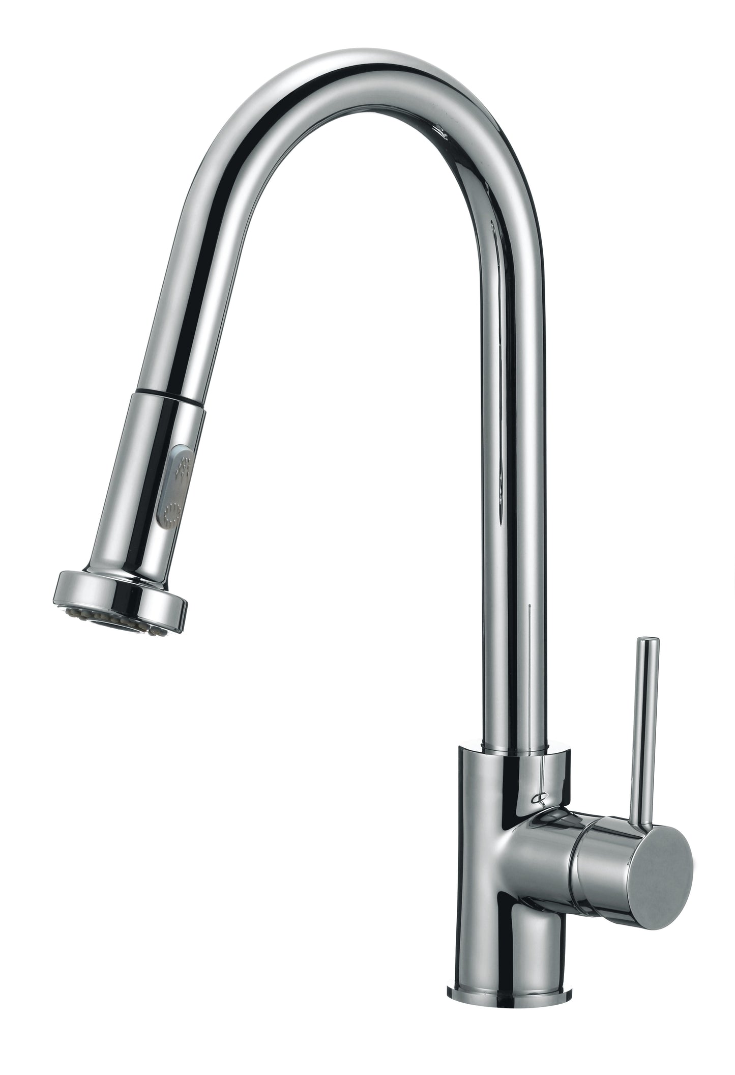American Imaginations AI-29311 3" Chrome Unique Stainless Steel Transitional Kitchen Sink Faucet