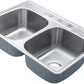 American Imaginations AI-29362 33" Stainless Steel Rectangle Stainless Steel Modern Kitchen Sink