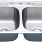 American Imaginations AI-29362 33" Stainless Steel Rectangle Stainless Steel Modern Kitchen Sink