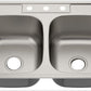 American Imaginations AI-29362 33" Stainless Steel Rectangle Stainless Steel Modern Kitchen Sink