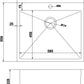 American Imaginations AI-29367 25" Stainless Steel Rectangle Stainless Steel Modern Kitchen Sink