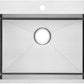 American Imaginations AI-29367 25" Stainless Steel Rectangle Stainless Steel Modern Kitchen Sink