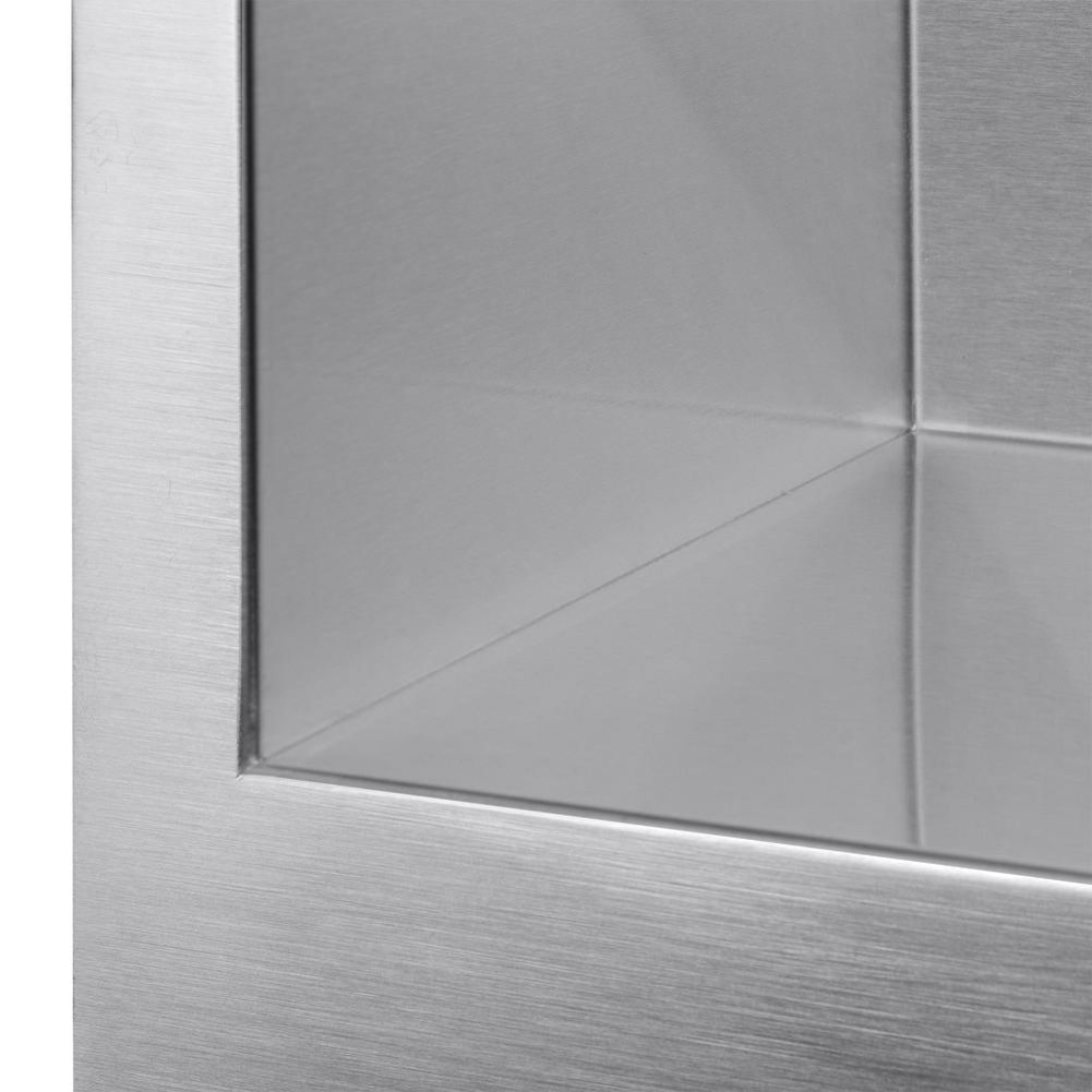 American Imaginations AI-29369 27" Stainless Steel Rectangle Stainless Steel Modern Kitchen Sink