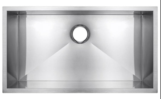 American Imaginations AI-29369 27" Stainless Steel Rectangle Stainless Steel Modern Kitchen Sink