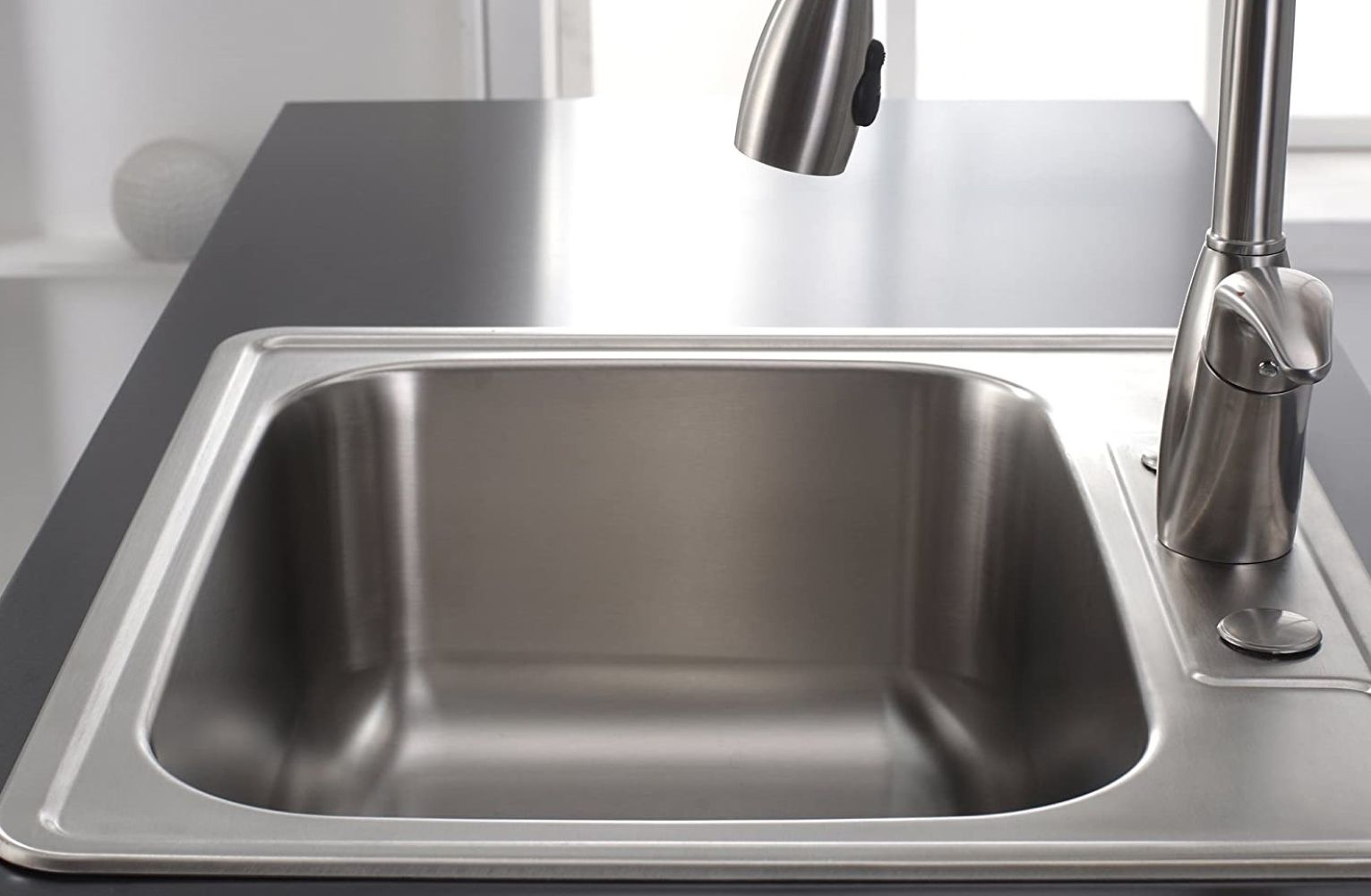 American Imaginations AI-29370 25" Stainless Steel Rectangle Stainless Steel Modern Kitchen Sink