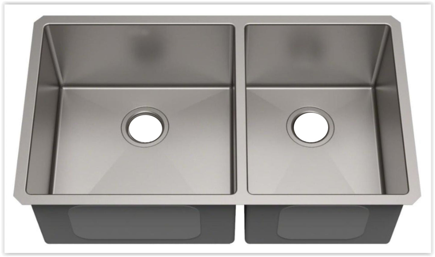 American Imaginations AI-29381 29" Stainless Steel Rectangle Stainless Steel Modern Kitchen Sink