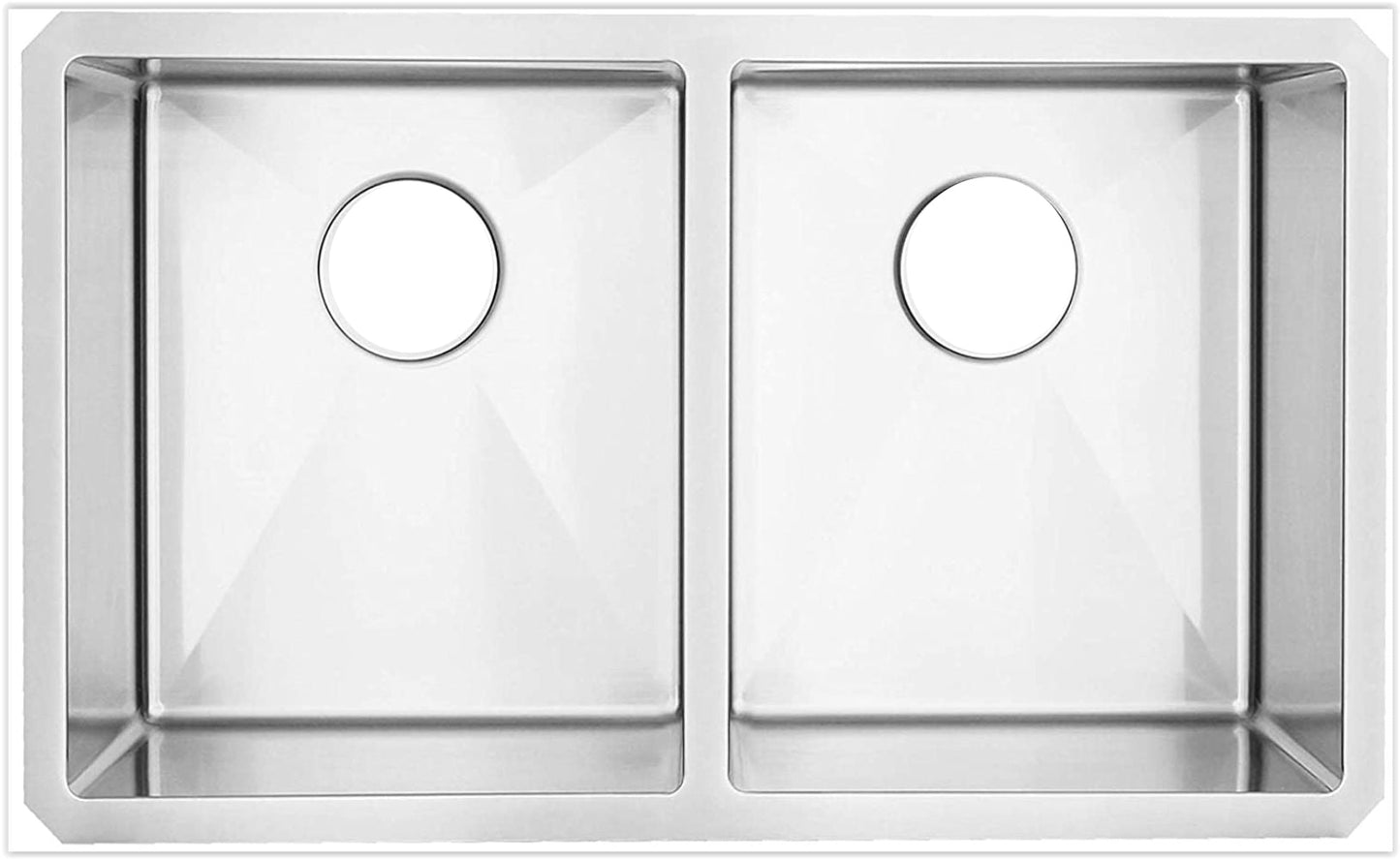 American Imaginations AI-29382 29" Stainless Steel Rectangle Stainless Steel Modern Kitchen Sink