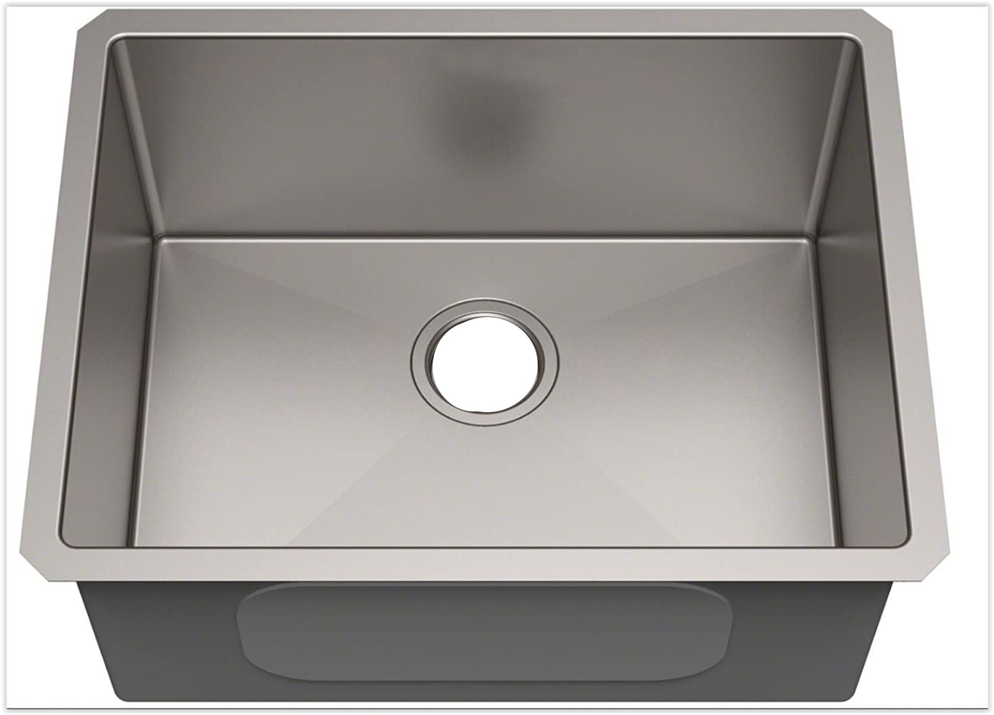 American Imaginations AI-29383 23" Stainless Steel Rectangle Stainless Steel Modern Kitchen Sink