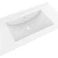 American Imaginations AI-29561 32" White Rectangular Drop In Modern Ceramic Top Set