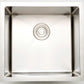 American Imaginations AI-31716 15" Stainless Steel Rectangle Stainless Steel Modern Kitchen Sink