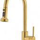 American Imaginations AI-34301 3" Gold Unique Stainless Steel Transitional Kitchen Sink Faucet