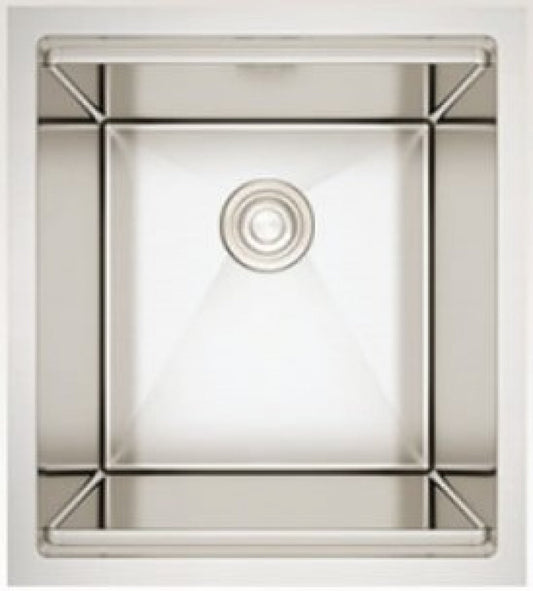 American Imaginations AI-34385 17" Stainless Steel Rectangle Stainless Steel Modern Kitchen Sink