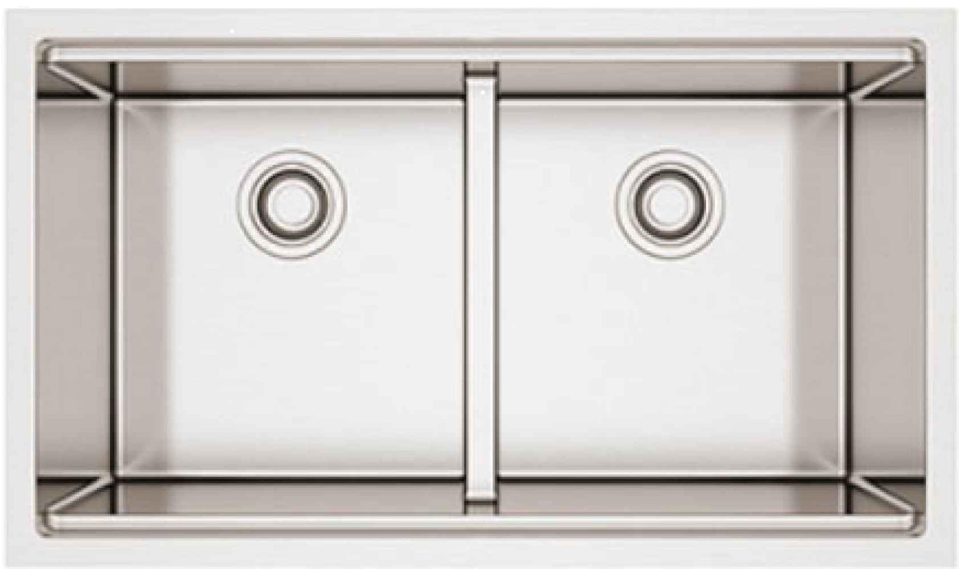 American Imaginations AI-34389 20" Stainless Steel Rectangle Stainless Steel Modern Kitchen Sink
