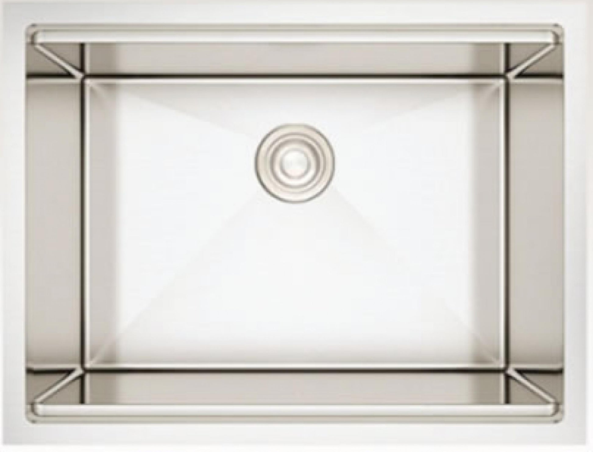 American Imaginations AI-34392 25" Stainless Steel Rectangle Stainless Steel Modern Kitchen Sink