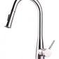 American Imaginations AI-34394 3" Brushed Stainless Steel Unique Stainless Steel Transitional Kitchen Sink Faucet