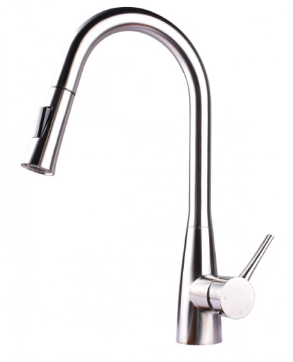 American Imaginations AI-34394 3" Brushed Stainless Steel Unique Stainless Steel Transitional Kitchen Sink Faucet