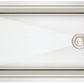 American Imaginations AI-34395 33" Stainless Steel Rectangle Stainless Steel Modern Kitchen Sink