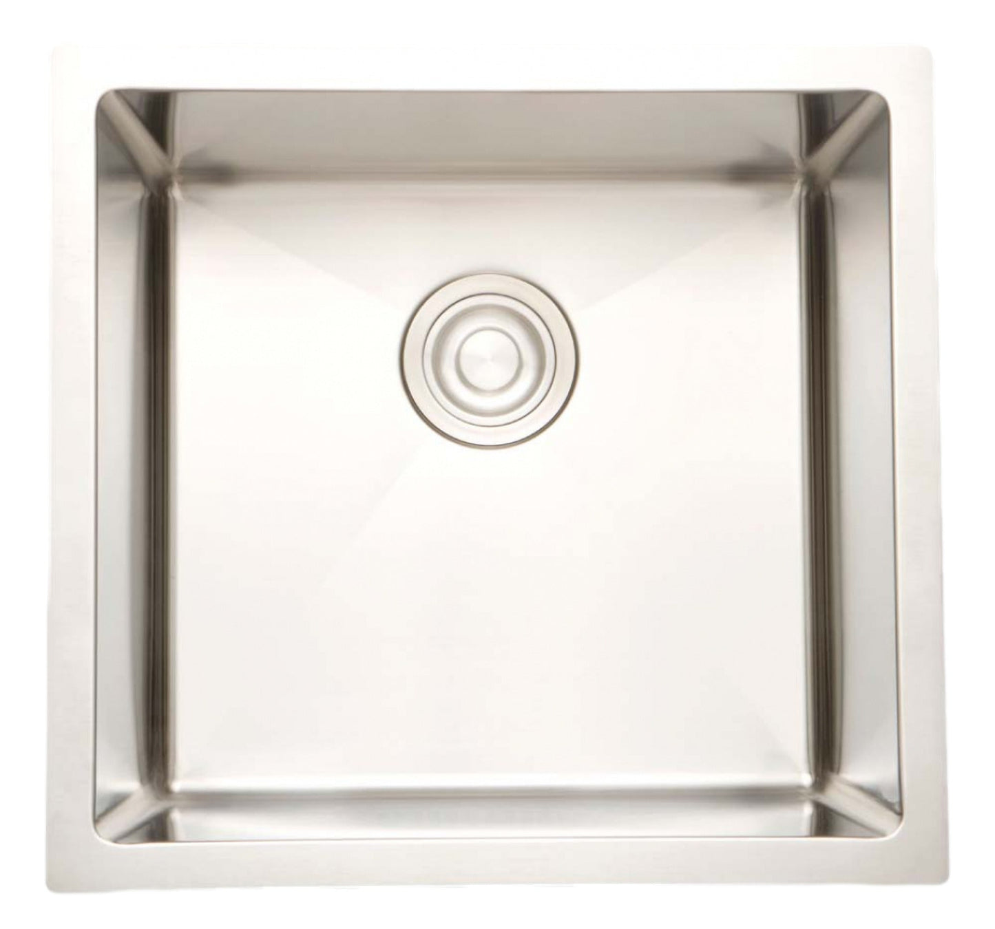 American Imaginations AI-34396 15" Stainless Steel Square Stainless Steel Modern Kitchen Sink