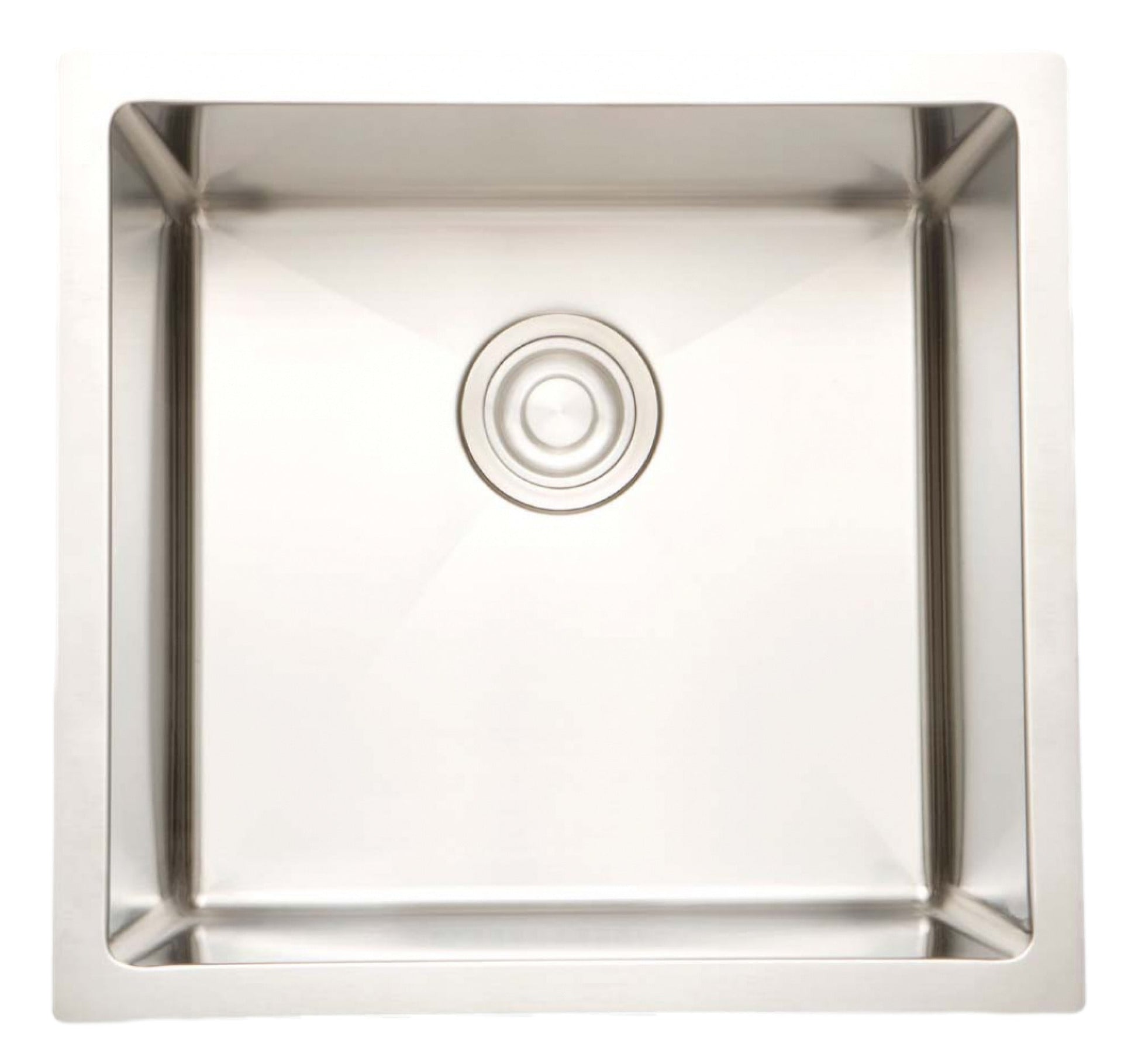 American Imaginations AI-34396 15" Stainless Steel Square Stainless Steel Modern Kitchen Sink