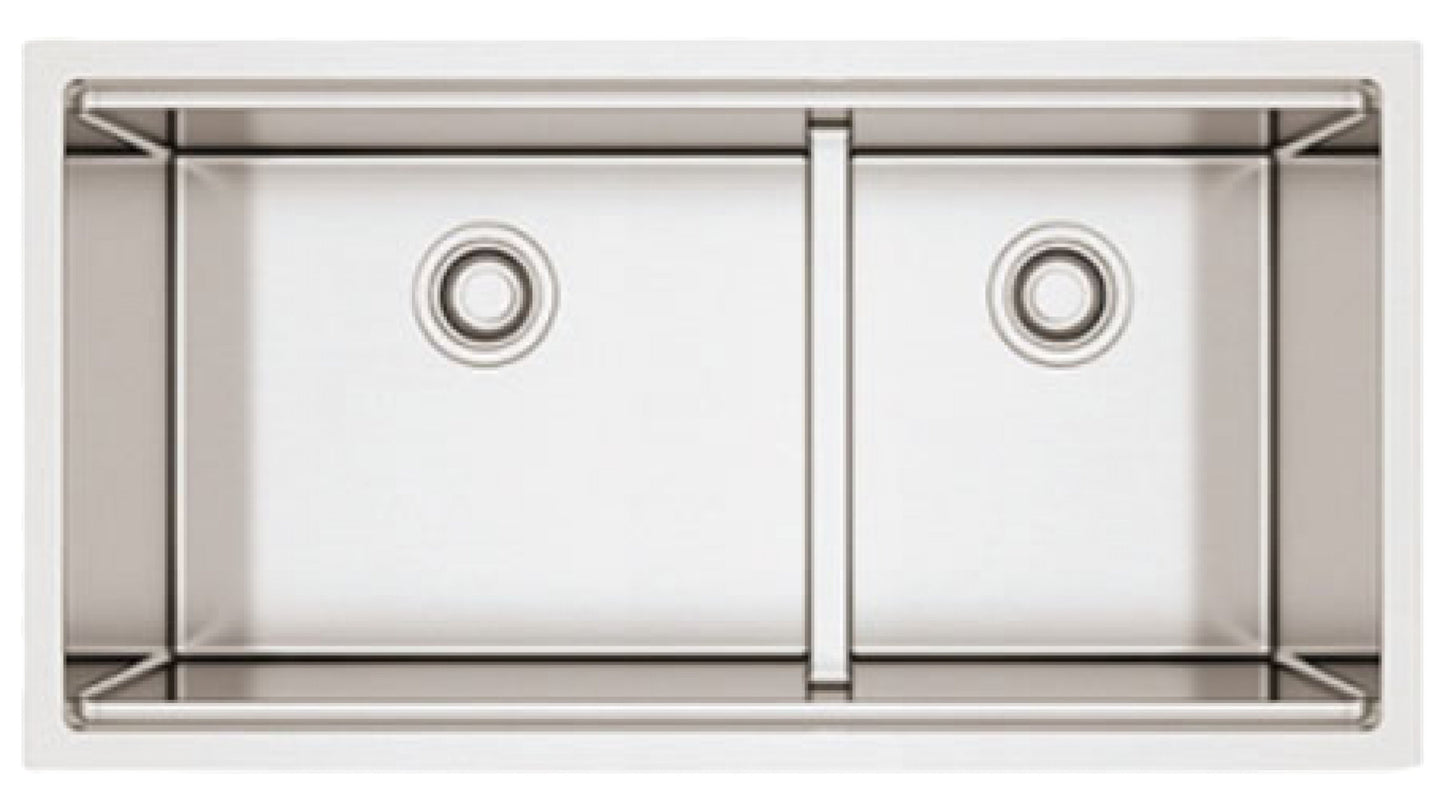 American Imaginations AI-34397 34" Stainless Steel Rectangle Stainless Steel Modern Kitchen Sink
