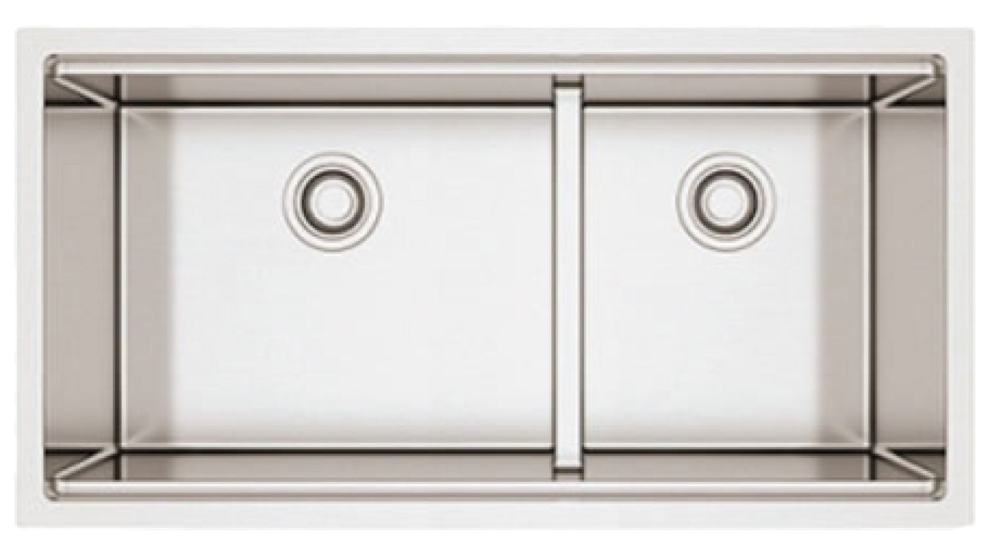 American Imaginations AI-34397 34" Stainless Steel Rectangle Stainless Steel Modern Kitchen Sink