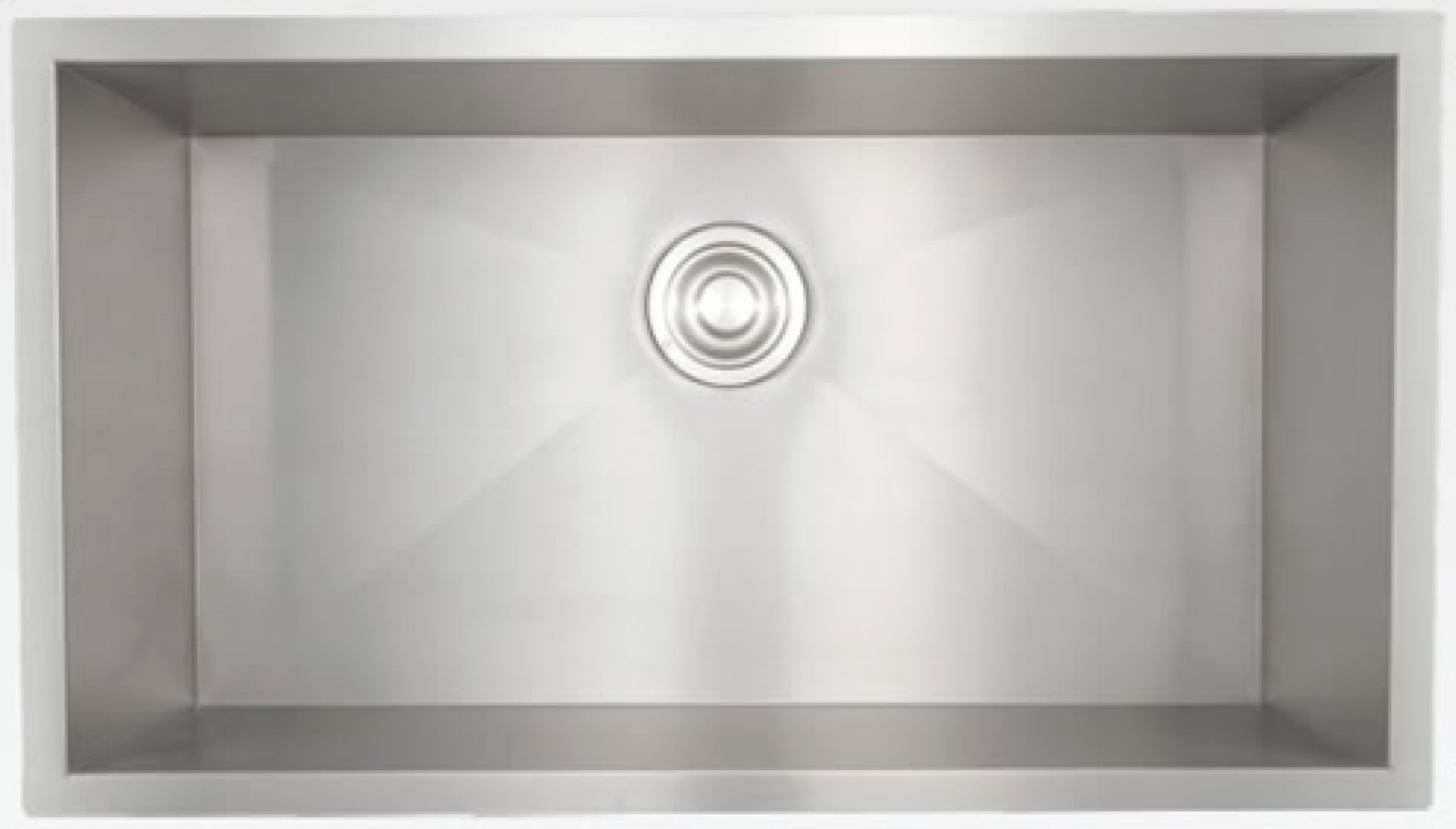 American Imaginations AI-34399 30" Stainless Steel Rectangle Stainless Steel Modern Kitchen Sink