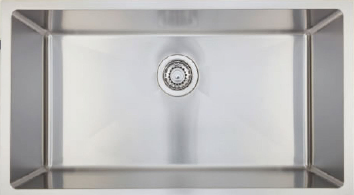 American Imaginations AI-34401 29" Stainless Steel Rectangle Stainless Steel Modern Kitchen Sink
