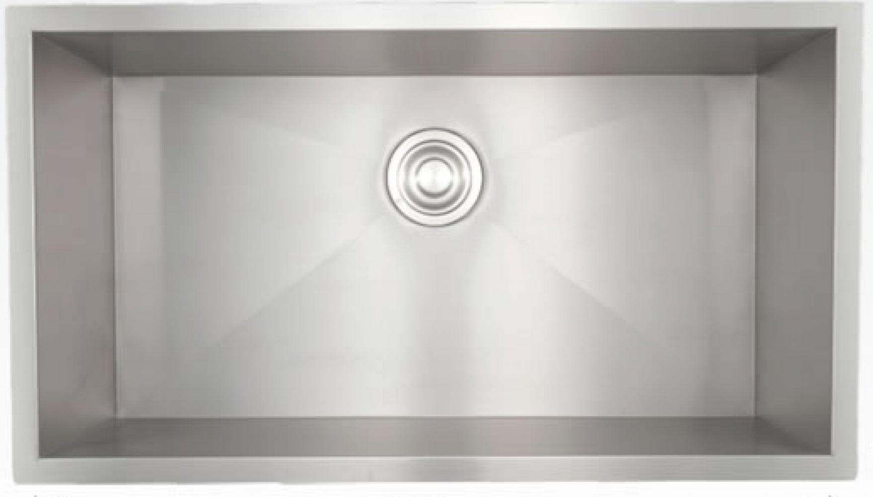 American Imaginations AI-34404 32" Stainless Steel Rectangle Stainless Steel Modern Kitchen Sink