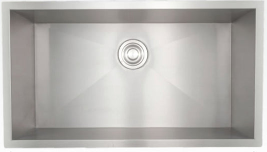 American Imaginations AI-34404 32" Stainless Steel Rectangle Stainless Steel Modern Kitchen Sink