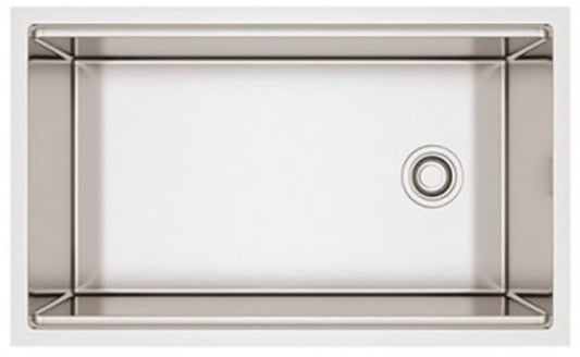 American Imaginations AI-34405 32" Stainless Steel Rectangle Stainless Steel Modern Kitchen Sink