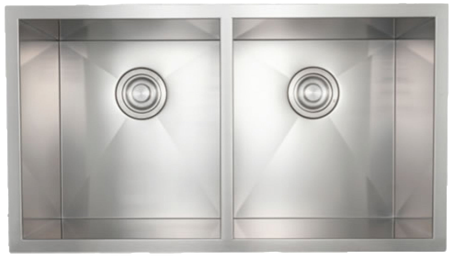 American Imaginations AI-34406 32" Stainless Steel Rectangle Stainless Steel Modern Kitchen Sink