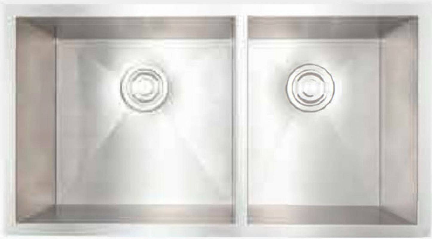 American Imaginations AI-34408 33" Stainless Steel Rectangle Stainless Steel Modern Kitchen Sink
