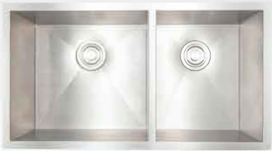 American Imaginations AI-34408 33" Stainless Steel Rectangle Stainless Steel Modern Kitchen Sink