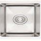 American Imaginations AI-34412 12" Stainless Steel Square Stainless Steel Modern Kitchen Sink