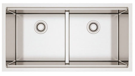 American Imaginations AI-34414 34" Stainless Steel Rectangle Stainless Steel Modern Kitchen Sink