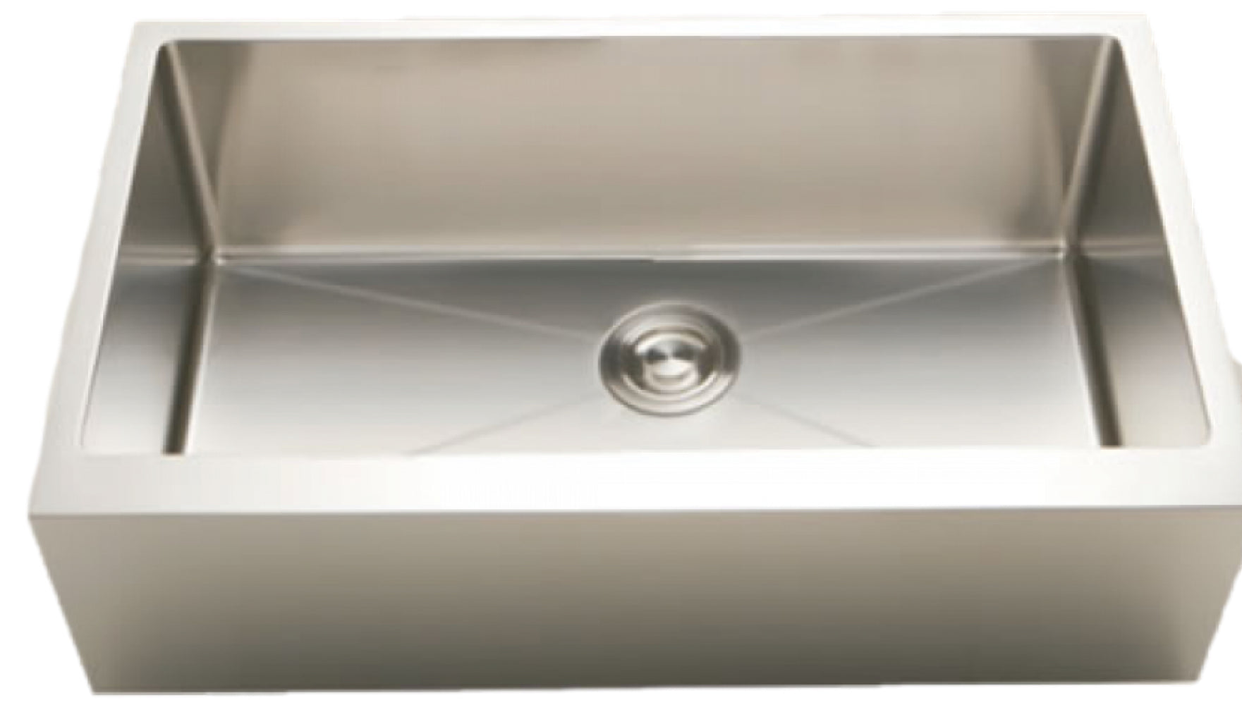 American Imaginations AI-34417 24" Stainless Steel Rectangle Stainless Steel Modern Kitchen Sink
