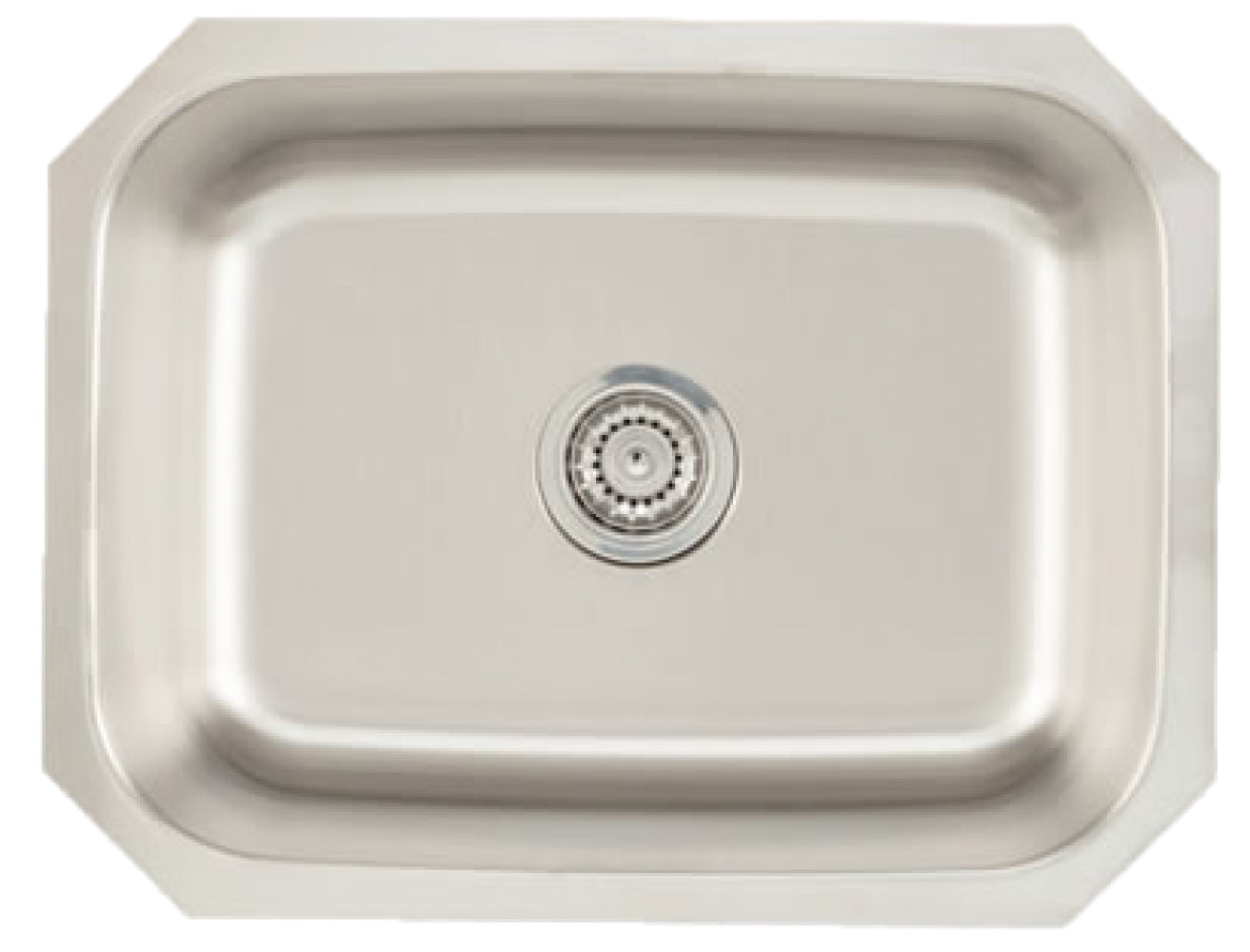 American Imaginations AI-34424 20" Stainless Steel Rectangle Stainless Steel Modern Kitchen Sink