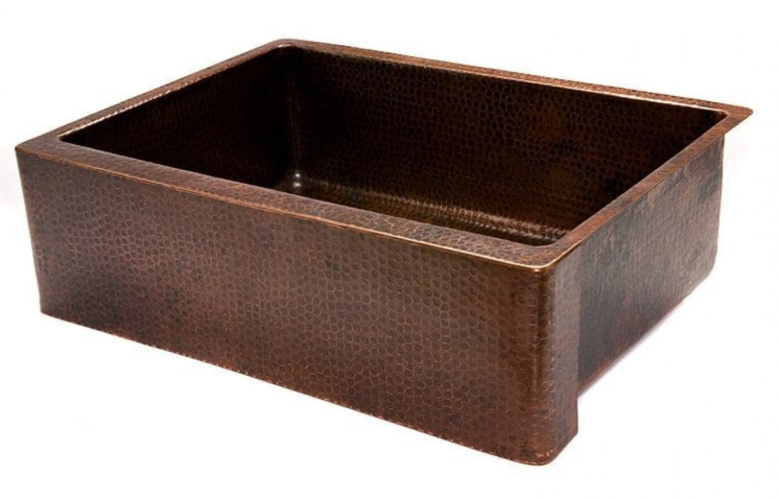 American Imaginations AI-34425 27" Copper Rectangle Copper Modern Kitchen Sink