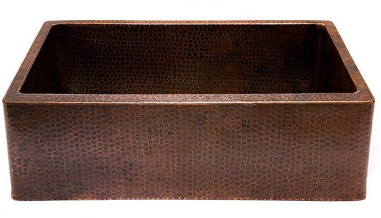 American Imaginations AI-34425 27" Copper Rectangle Copper Modern Kitchen Sink