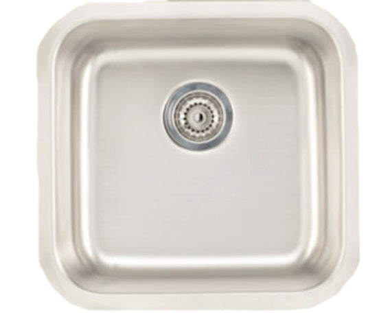 American Imaginations AI-34427 20" Stainless Steel Rectangle Stainless Steel Modern Kitchen Sink