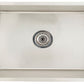 American Imaginations AI-34433 31" Stainless Steel Rectangle Stainless Steel Modern Kitchen Sink