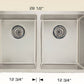American Imaginations AI-34436 29" Stainless Steel Rectangle Stainless Steel Modern Kitchen Sink