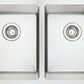 American Imaginations AI-34452 32" Stainless Steel Rectangle Stainless Steel Modern Kitchen Sink